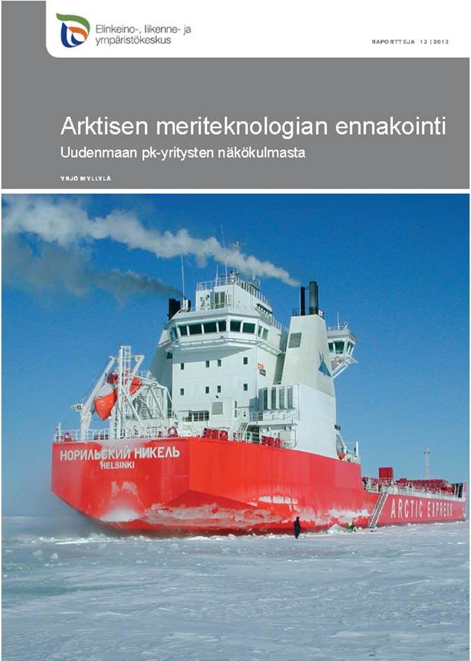 Arktisen meriteknologian ennakointi, loppuraportti